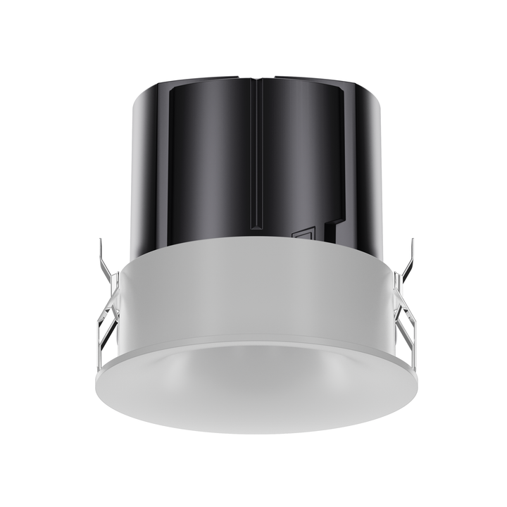 NOVA 75 curved trim architectural LED downlight featuring deep recessed optics, precision beam control and exceptional visual comfort.