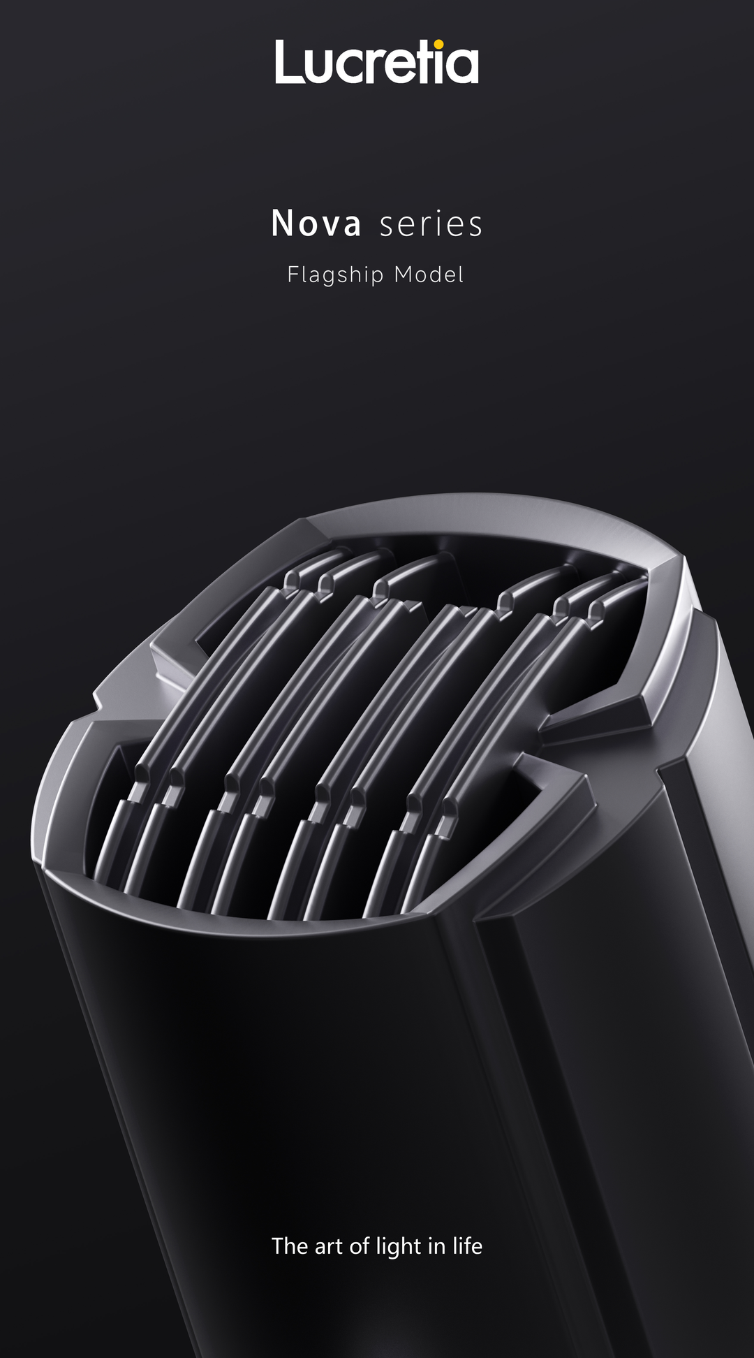 Close-up of the NOVA Series architectural downlight featuring an advanced thermal design and precision-engineered housing.