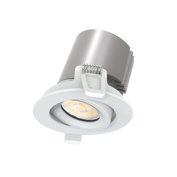 3 inch adjustable architectural recessed lighting with precision optics and high visual comfort by Lucretia.