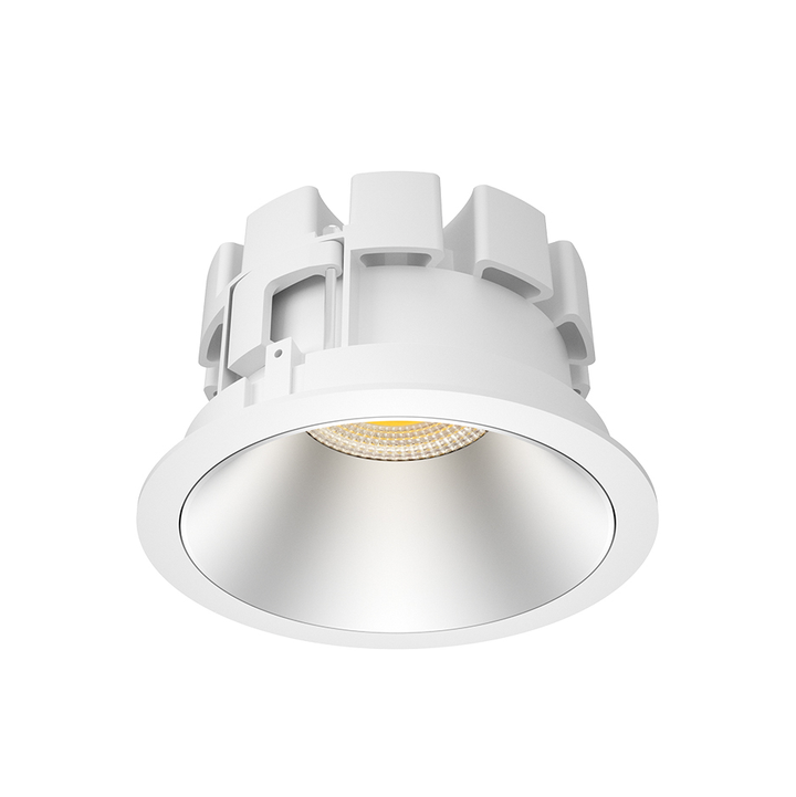 P1 Wide Beam Architectural LED Downlight with specular reflector for maximum light output and architectural applications.
