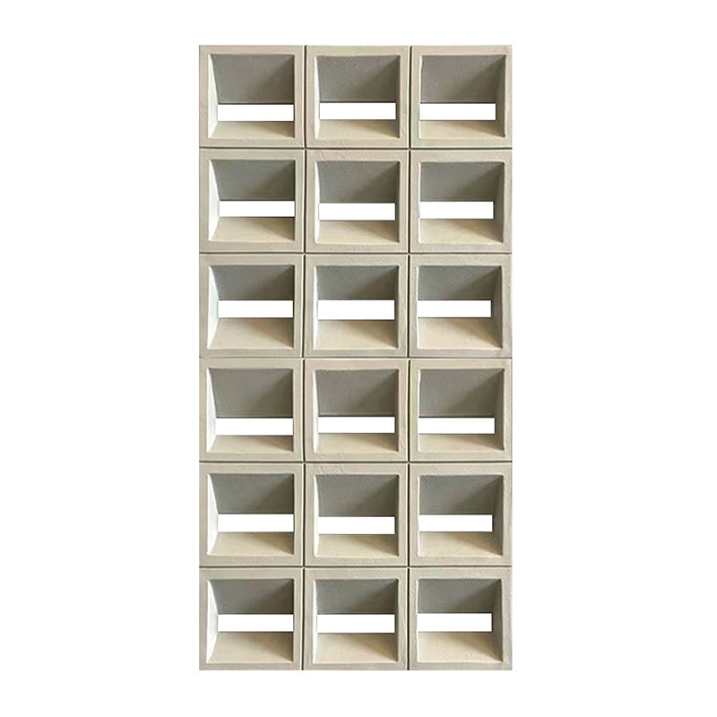 Custom PU component partition wall used in interior design project