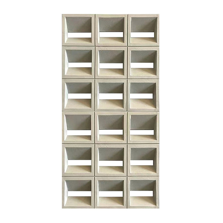 Custom PU component partition wall used in interior design project