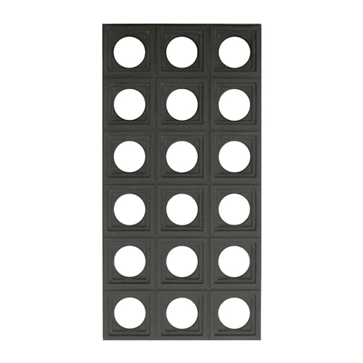 Modular PU component panel used as interior partition structure