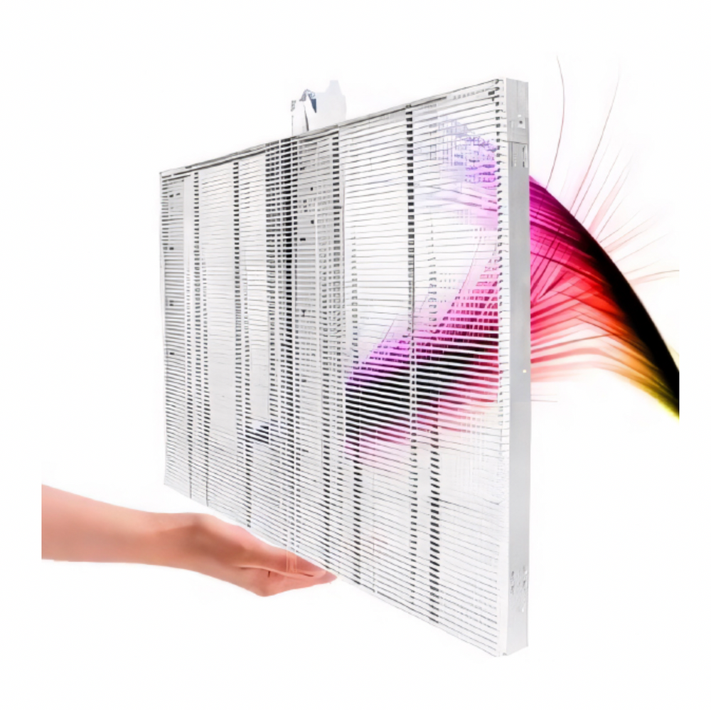Transparent LED Mesh Display for Retail Windows | PureView Pro