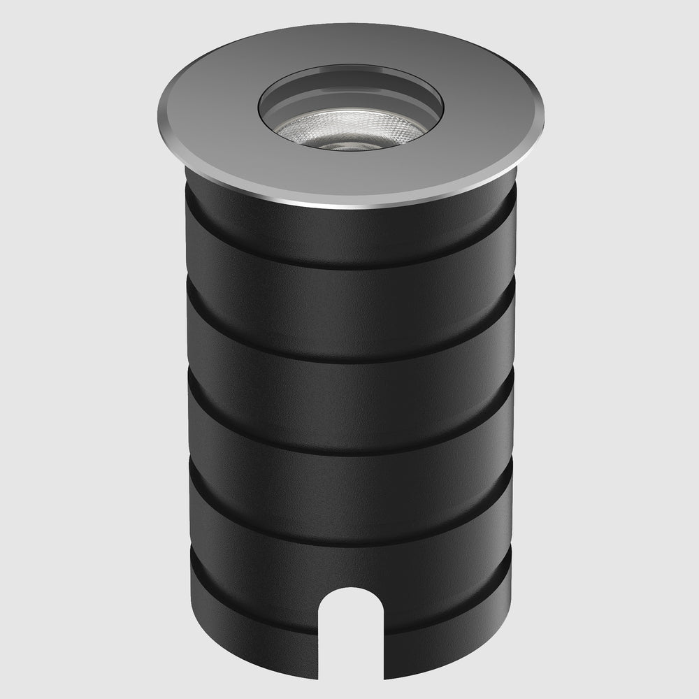 Recessed in-ground LED light with IP67 rating