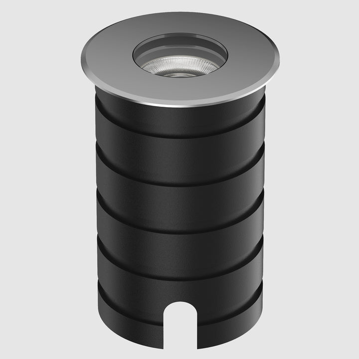 Recessed in-ground LED light with IP67 rating