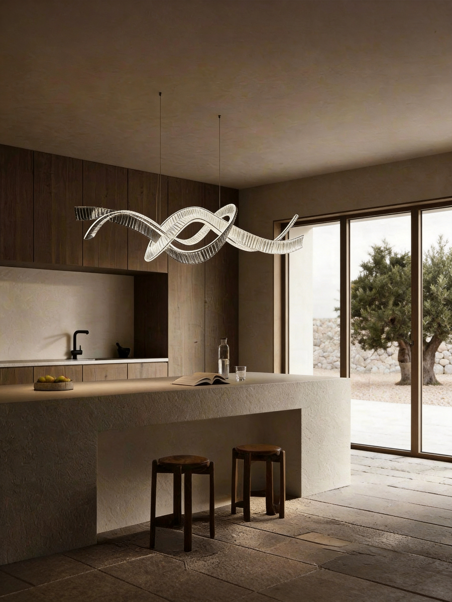 Designer Kitchen Island Lighting | Custom Pendants | Lucretia