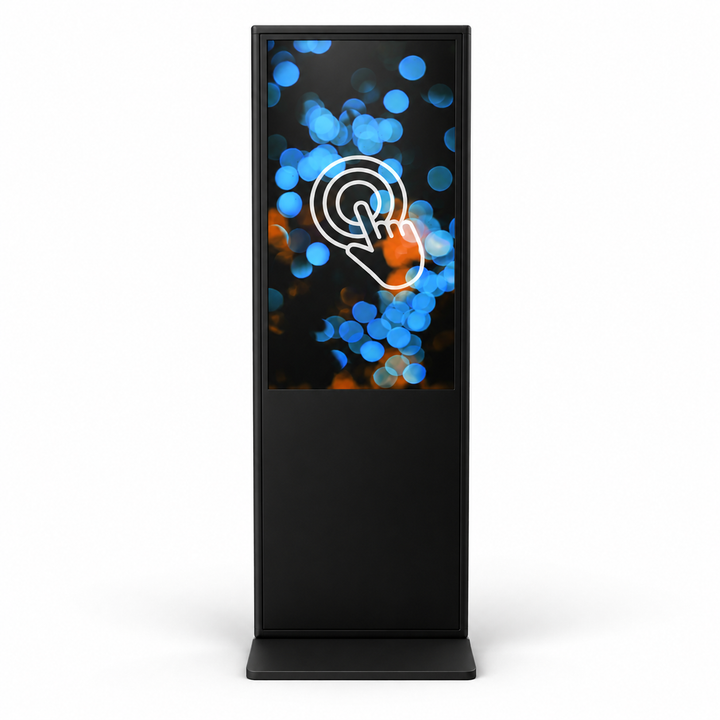 Touch Screen LCD Digital Poster Display with interactive commercial advertising functionality