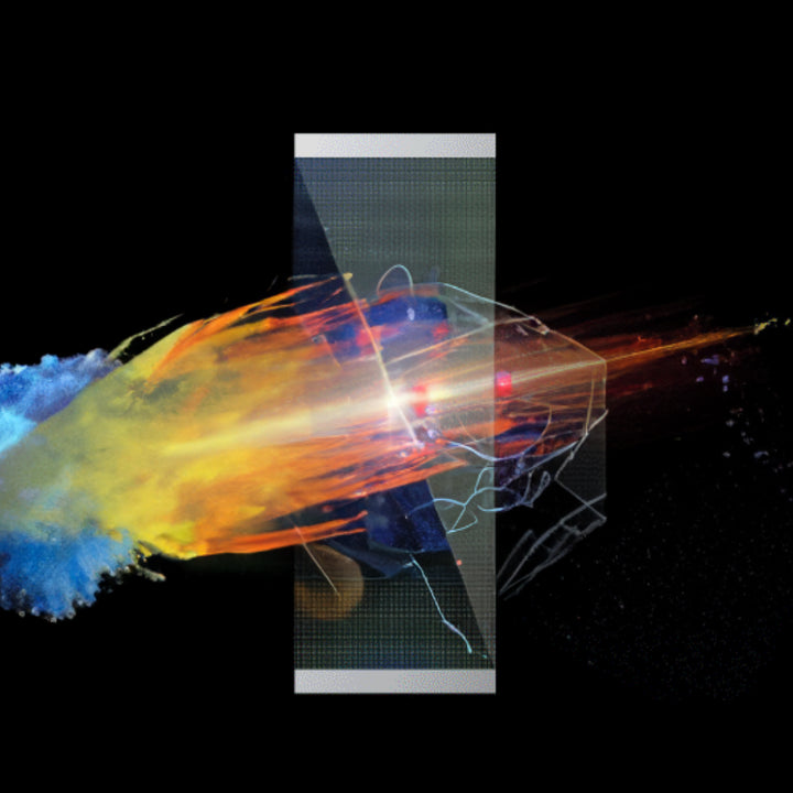 Transparent LED glass display integrated into architectural glass for commercial projects