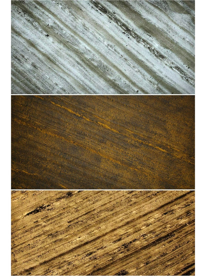 Ultra-thin marble panel with linear stone texture used for decorative wall applications