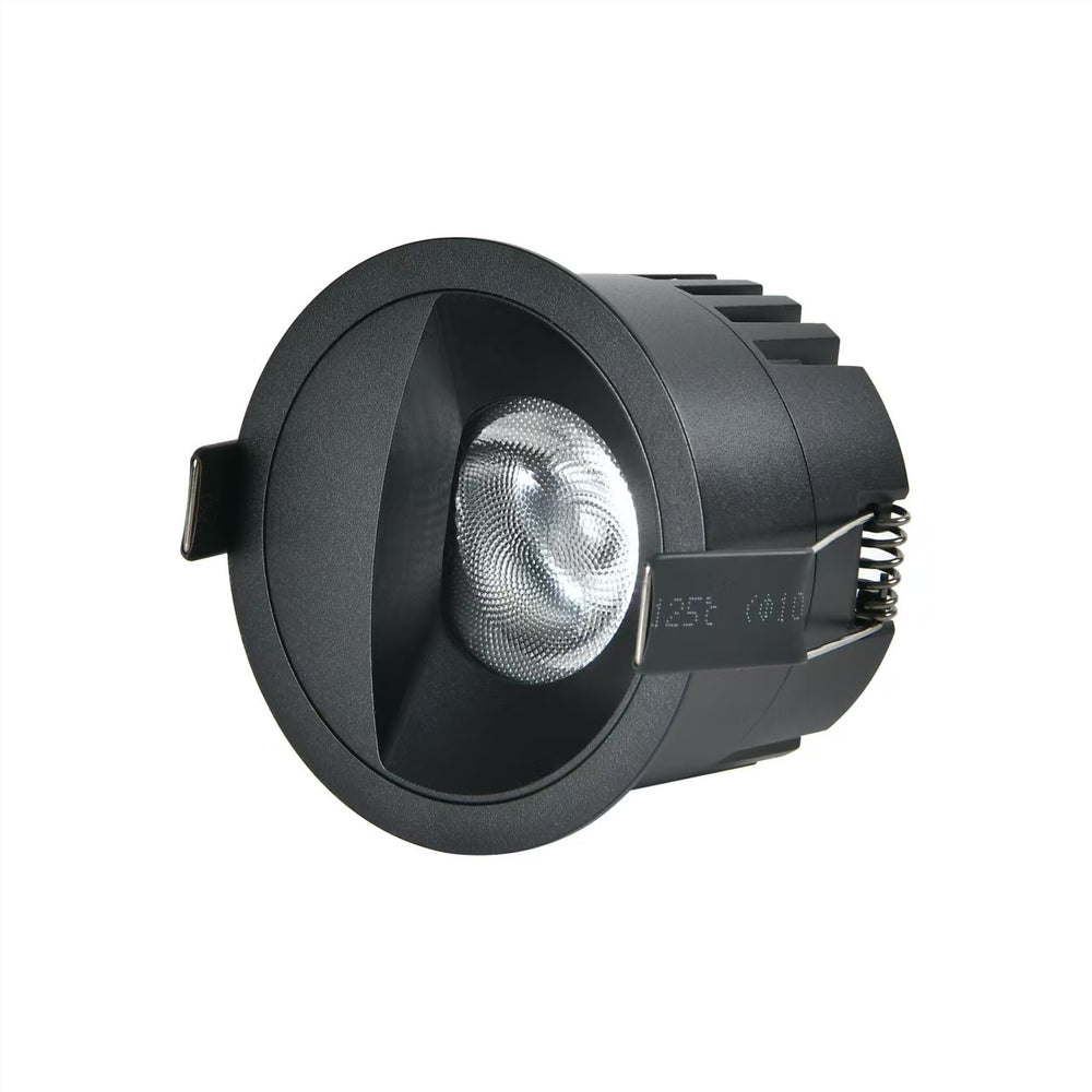 Black Vanity Focus Spotlight LED downlight for bathroom and vanity mirror lighting