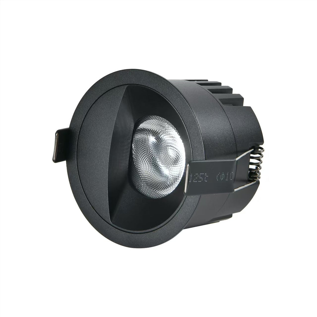Black Vanity Focus Spotlight LED downlight for bathroom and vanity mirror lighting
