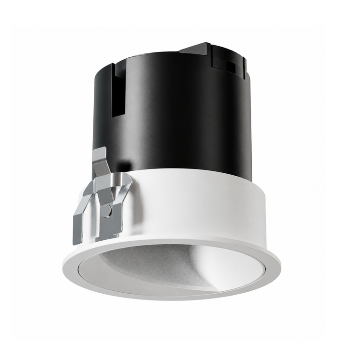 Vanity Series architectural downlight designed for mirror lighting, delivering shadow-free facial illumination for makeup, shaving and everyday grooming.
