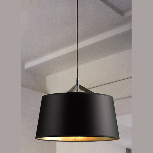 Fabric Drum Pendant Light D