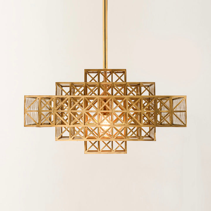 Handmade Girdlock Pendant light - 56cm