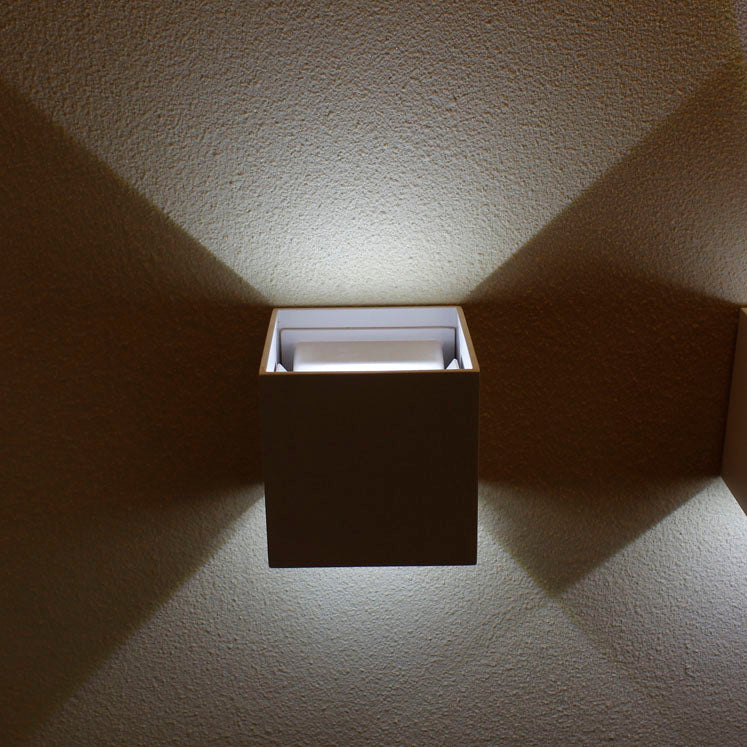 A310 Indoor/Outdoor Cube Adjustable LED Wall Sconces IP54