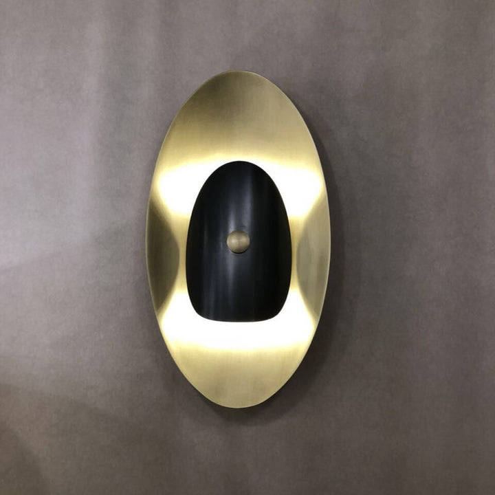 Art Deco Brass Wall Lamp