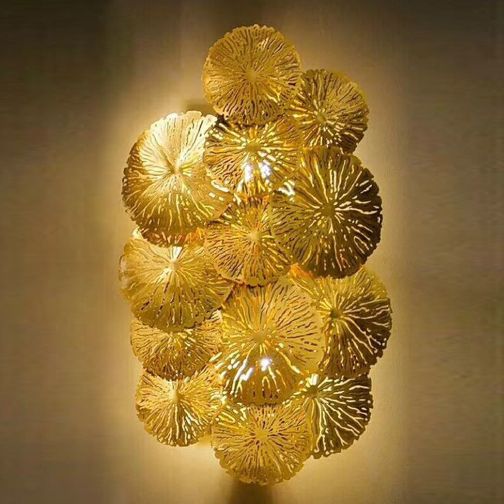 Oriental Brass Wall Lamp