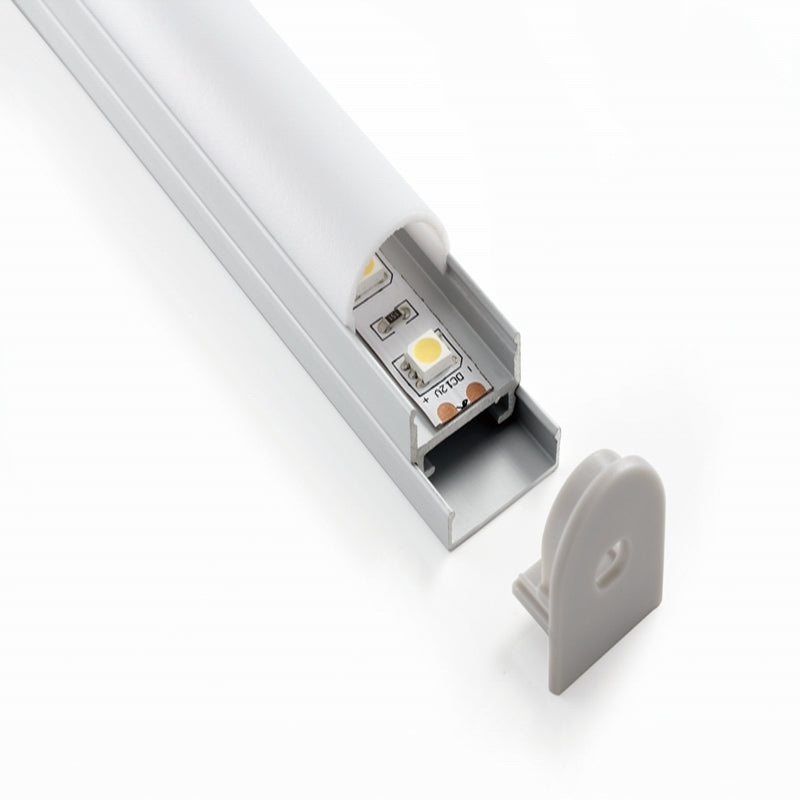 20mm 180-Degree Surface Mount LED Extrusion Strip Profile