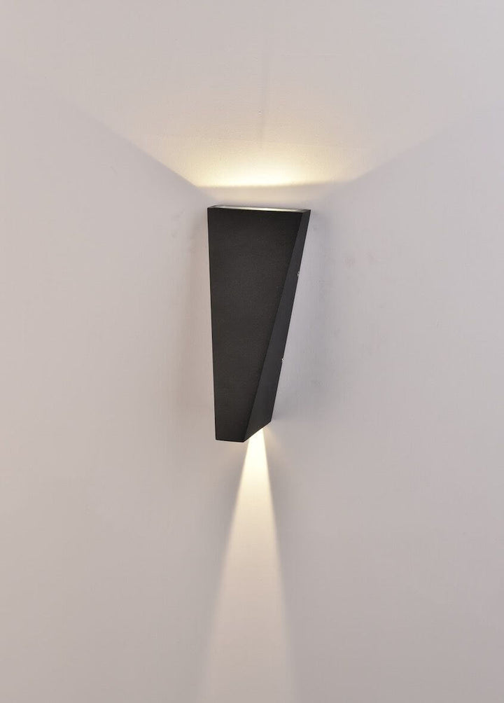 A807 Indoor/Outdoor Triangle LED Wall Sconces IP54 D