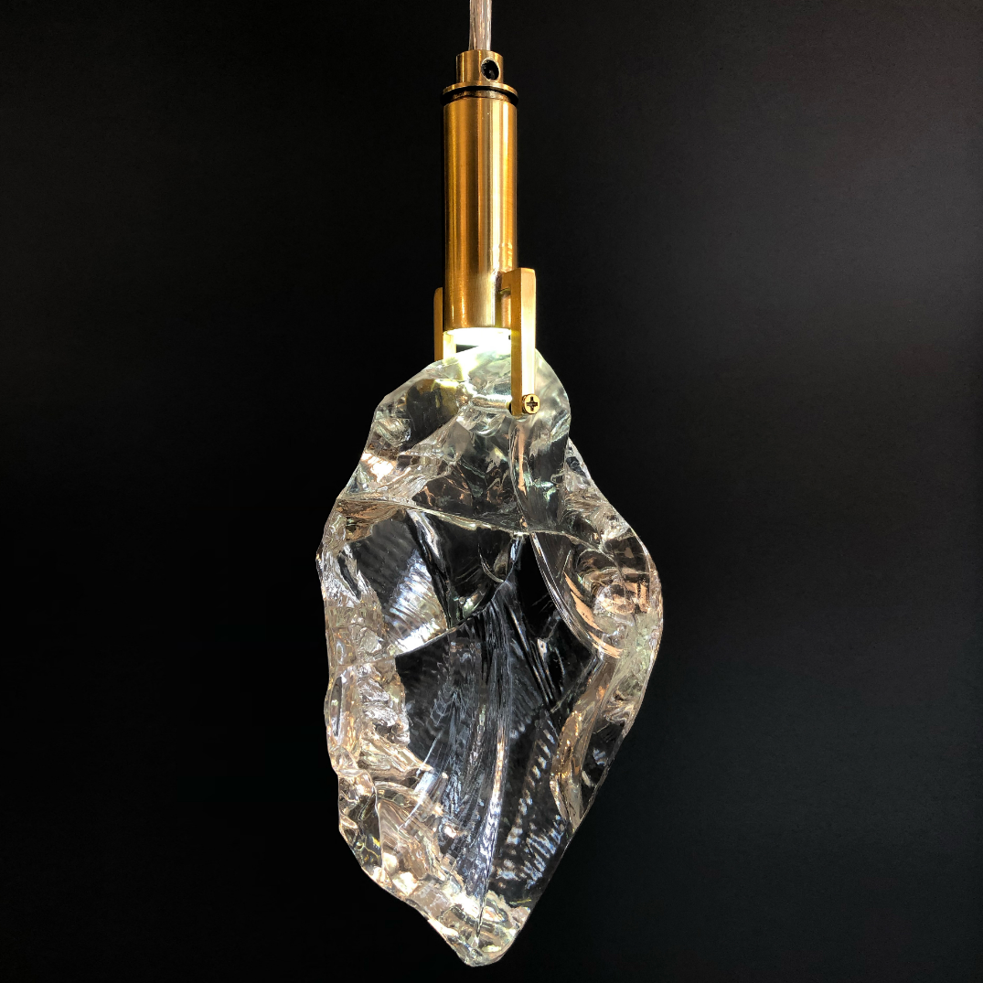 Amorphous Crystal Custom Pendant light