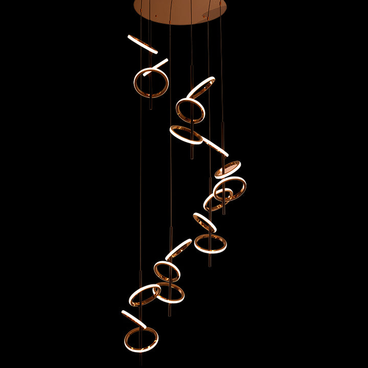 Soleil Custom 8A Pendant light