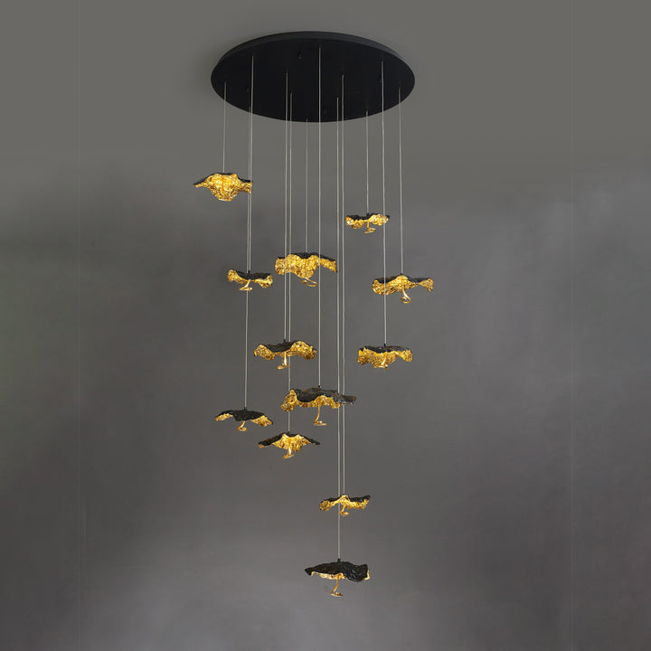 Autumn Chandelier 12