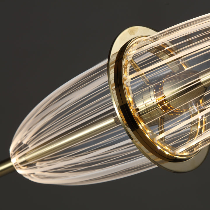 Selene Horizontal 3 Linear Pendant light