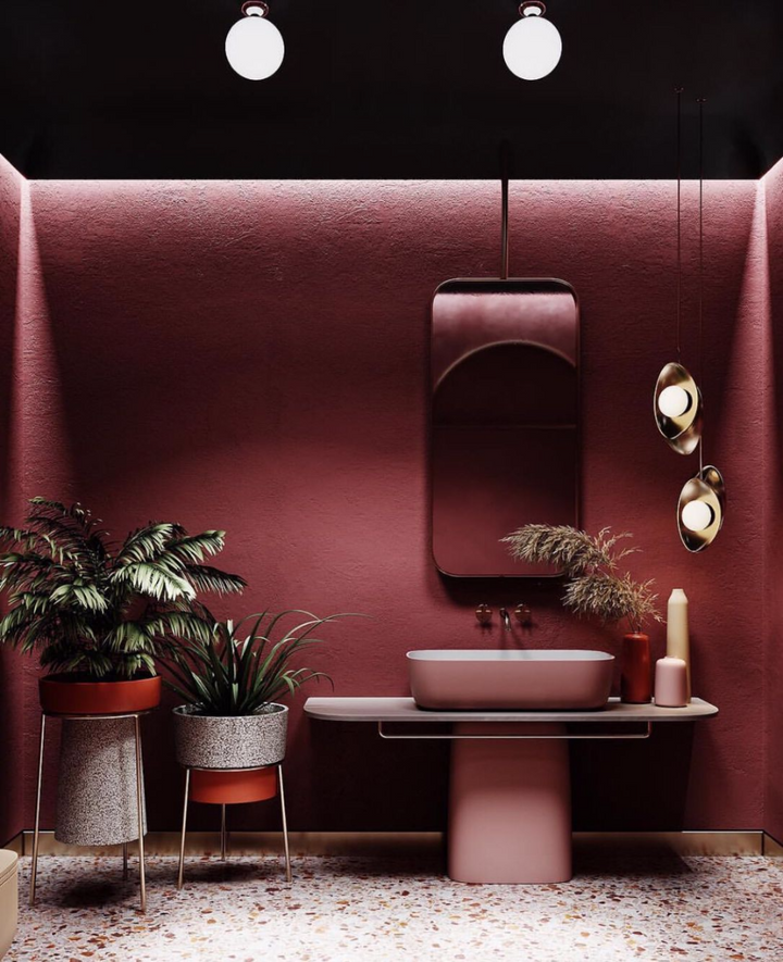 LED strip light used for bathroom vanity and wall lighting