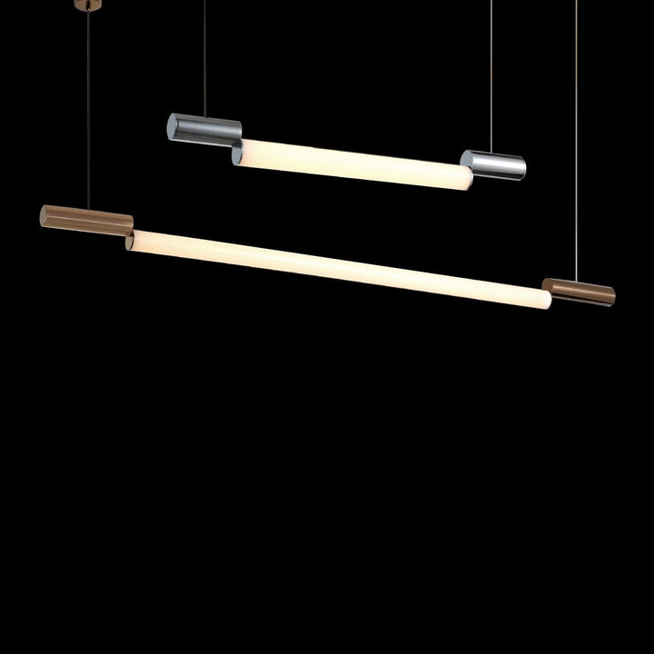 Gracia 1630 Pendant Light by Lucretia Lighting featuring a linear LED column in modern minimalist design